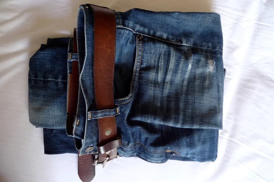 Jean clásico azul